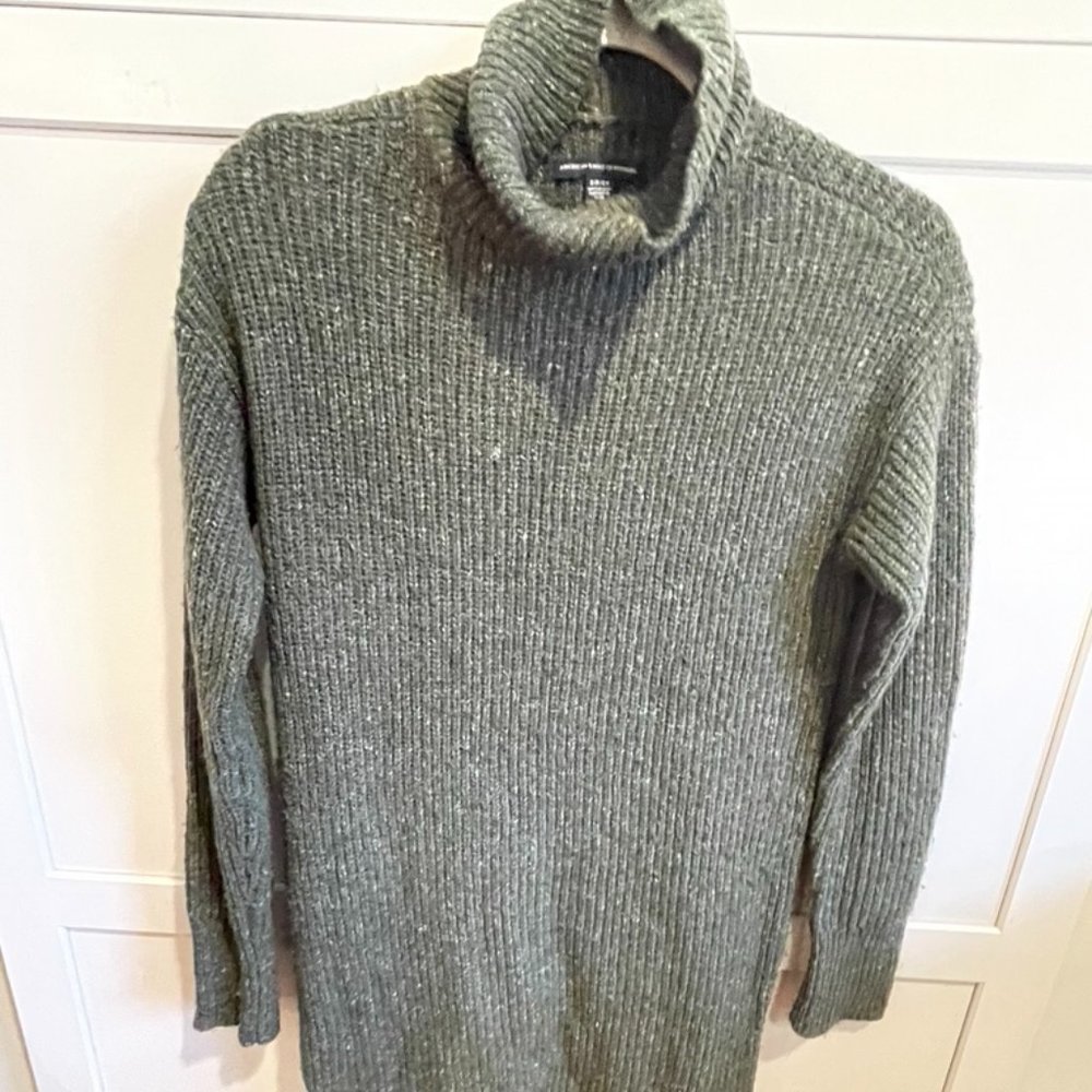 Gently Used Women's American Eagle Turtleneck Sweater Dress